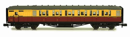 Dapol Gresley Coach BR Carmine/Cream Brake Composite E10001E DA2P-011-254