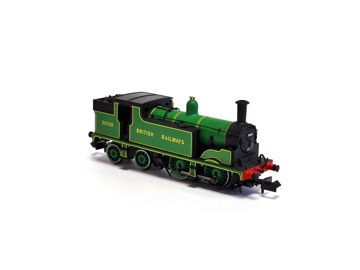 Dapol M7 0-4-4 Tank 30038 BR Lined Malachite (DCC-Fitted) DA2S-016-008D