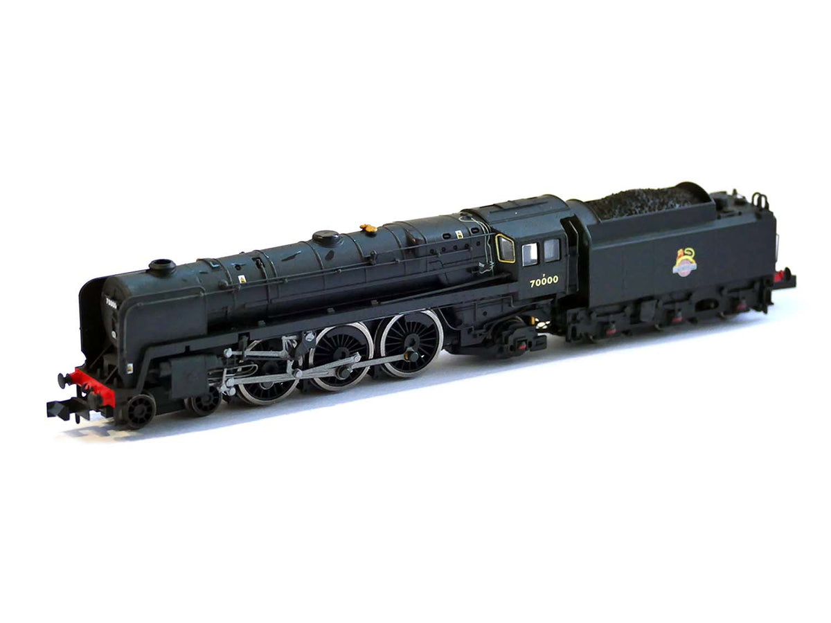 Dapol Britannia 70000 &#39;Britannia&#39; BR Unlined Early Black DA2S-017-006