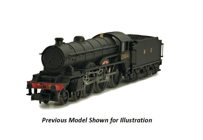 Dapol B17 Class 1667 'Bradford' NE Unlined Black (DCC-Fitted) DA2S-020-005D
