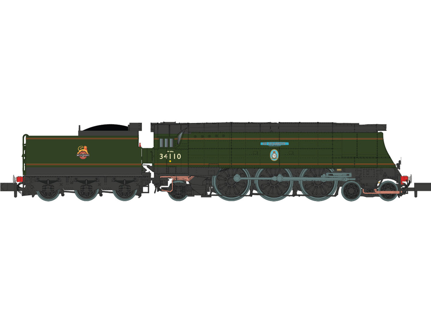 Dapol BofB 34110 66 Squadron BR Green Early Crest DA2S-034-003