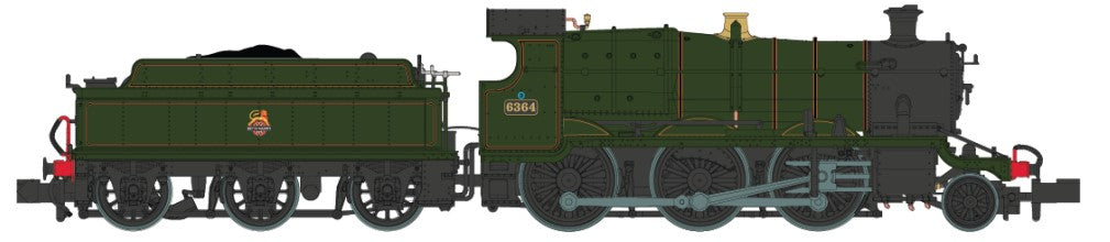Dapol 43xx 2-6-0 Mogul 6364 BR Early Green (DCC-Sound) DA2S-043-005S