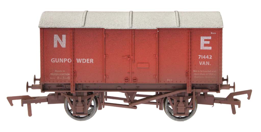 Dapol Gunpowder Van NE 71442 Weathered DA4F-013-176