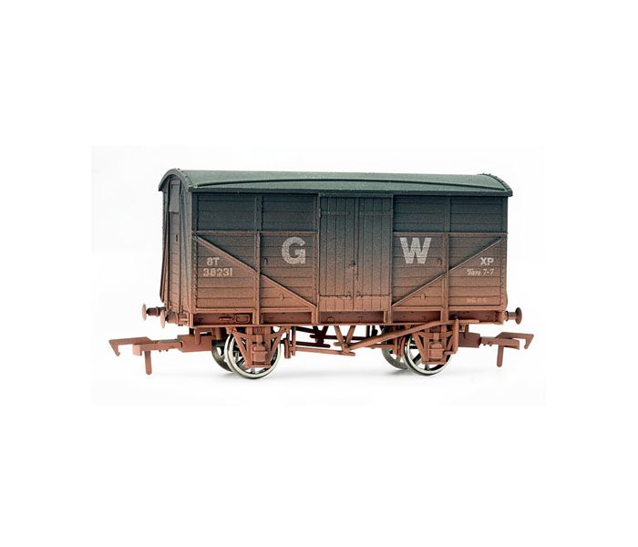 Dapol Fruit Mex Wagon GWR 38231 Weathered DA4F-015-002