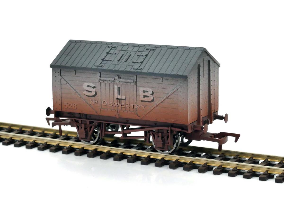 Dapol Lime Wagon SLB 528 Weathered DA4F-017-026