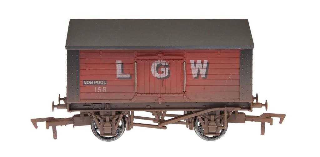 Dapol Salt Van LGW 158 Weathered DA4F-018-026