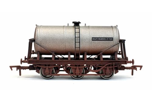 Dapol 6 Wheel Milk Tank United Creameries 70347 Weathered DA4F-031-132