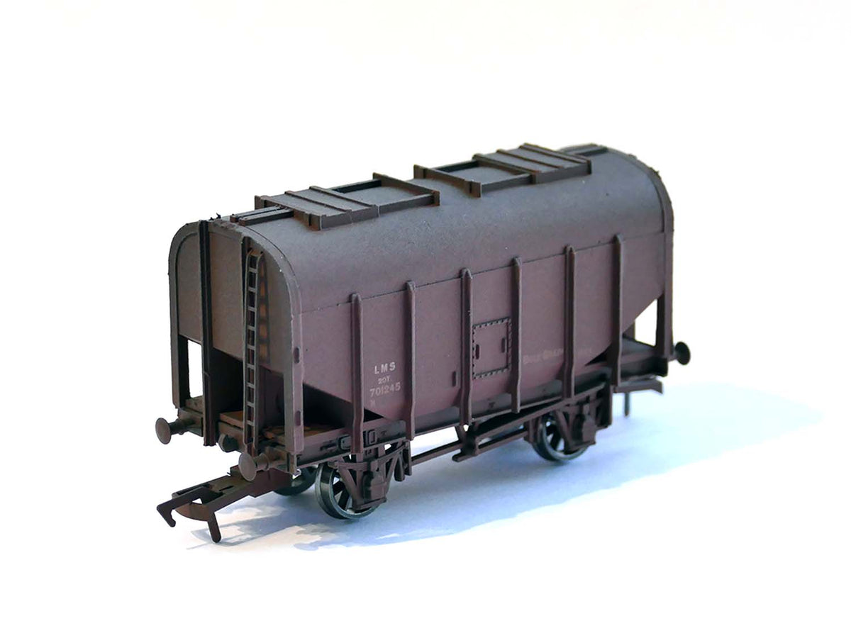 Dapol Bulk Grain Hopper LMS 701245 Weathered DA4F-036-038