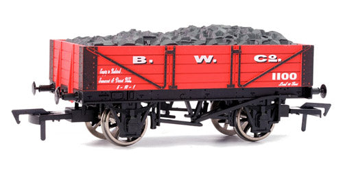 Dapol 4 Plank Wagon B W Co. DA4F-040-001