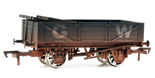 Dapol 4 Plank Wagon GWR 45550 Weathererd DA4F-040-032