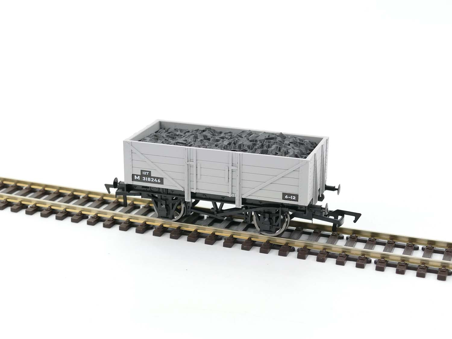 Dapol 5 Plank Wagon BR M318246 DA4F-051-053