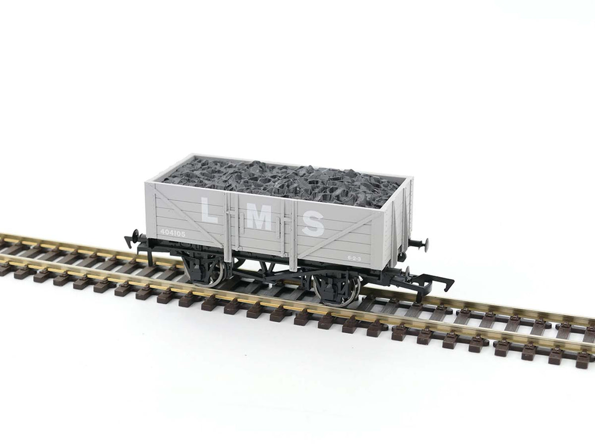 Dapol 5 Plank Wagon LMS 404105 DA4F-051-055