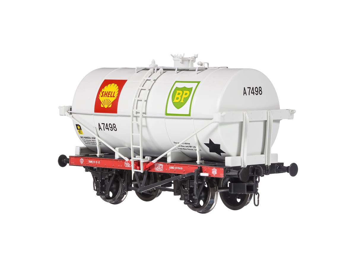 Dapol 14t Class A Tank Wagon BP Silver A7498 DA4F-058-002