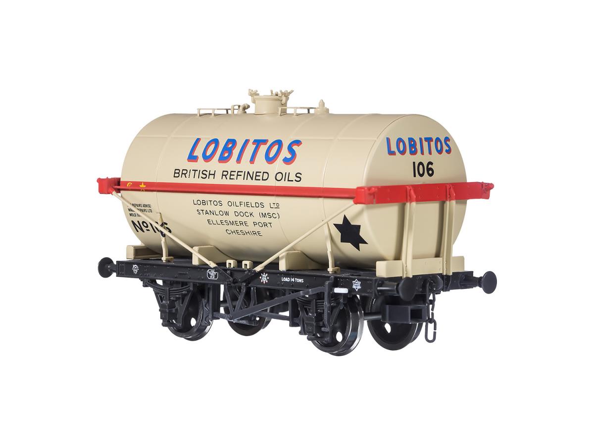 Dapol 14t Class A Tank Wagon Lobitos Stone 107 DA4F-058-005