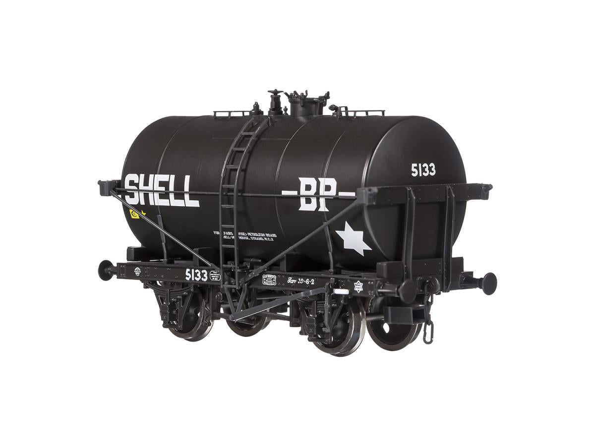 Dapol 14t Class B Tank Wagon Shell-BP Black 5133 DA4F-059-003