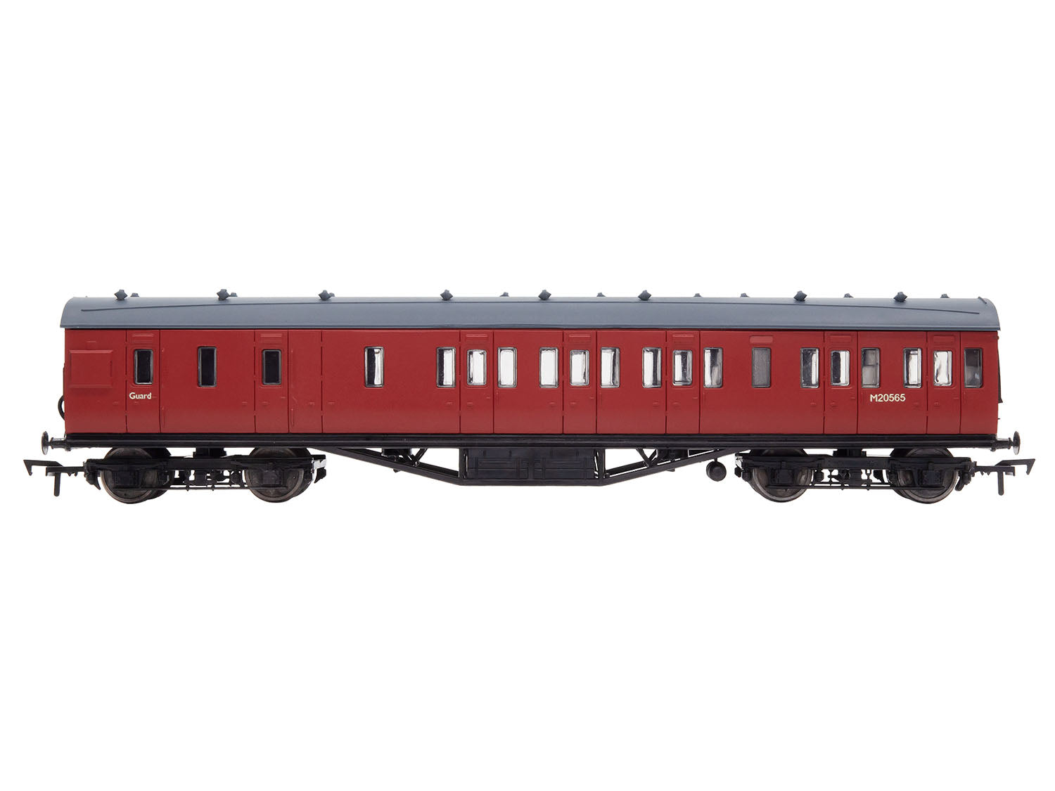 57ft Stanier Non-Corridor Brake BR Unlined Carmine M20547