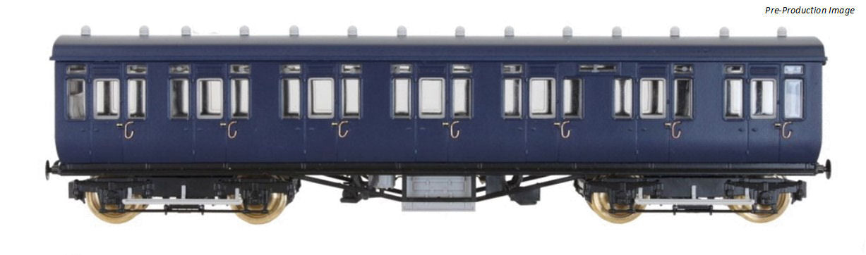 Dapol GWR Toplight Mainline City Lined Choc/Cm Composite 7904 S2 DA4P-020-122