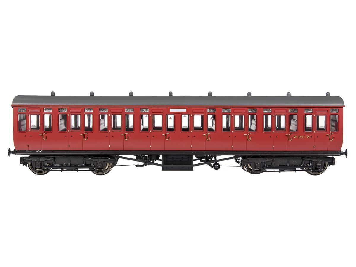 Dapol GWR Toplight Mainline City BR Maroon All 2nd 3911 S6 DA4P-020-511