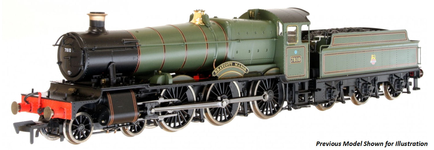 Dapol 7800 Class 7802 Bradley Manor BR Lined Green (DCC-Fitted) DA4S-001-014D