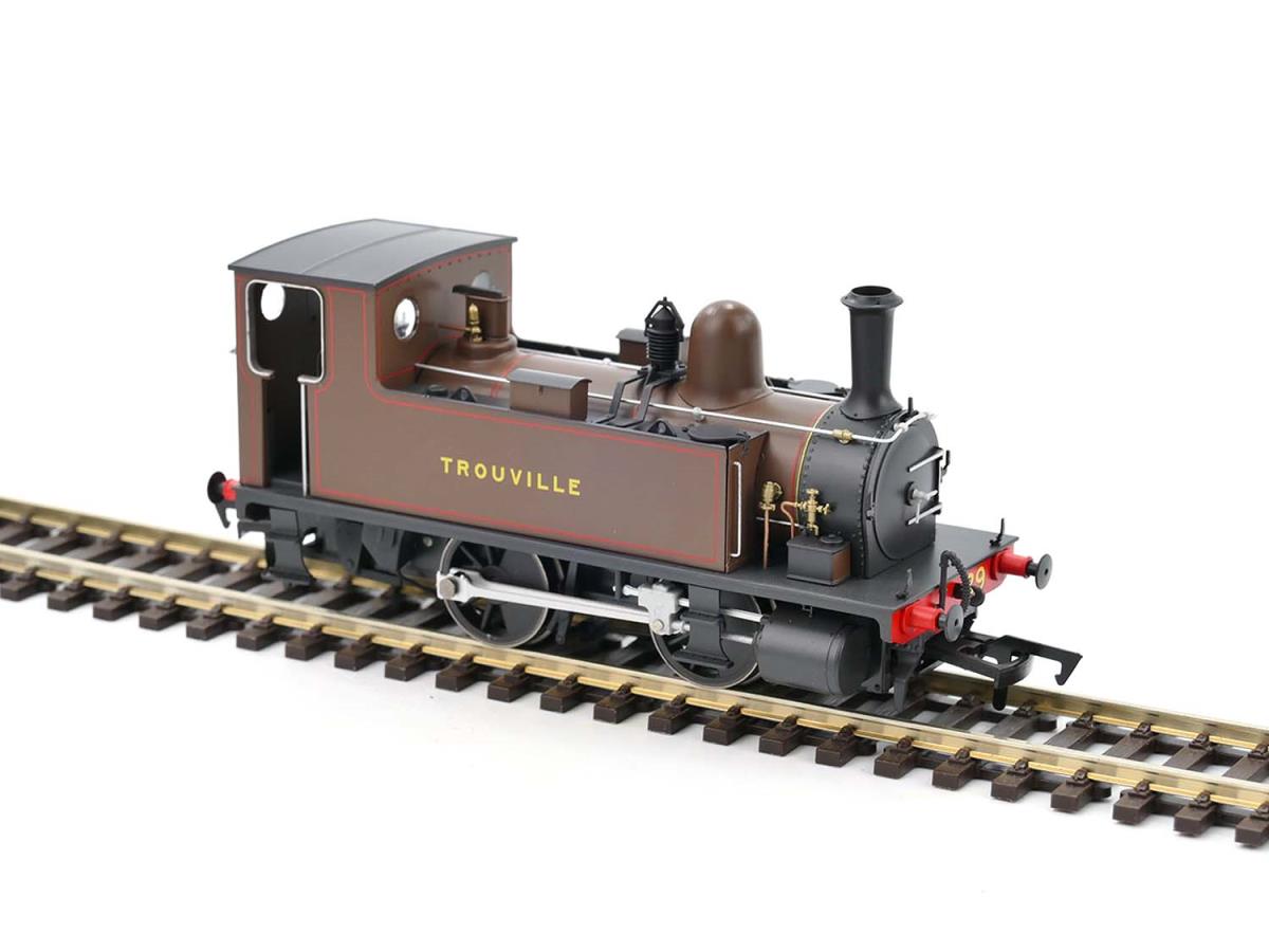 Dapol B4 0-4-0T 89 Trouville Brown (DCC-Fitted) DA4S-018-014D