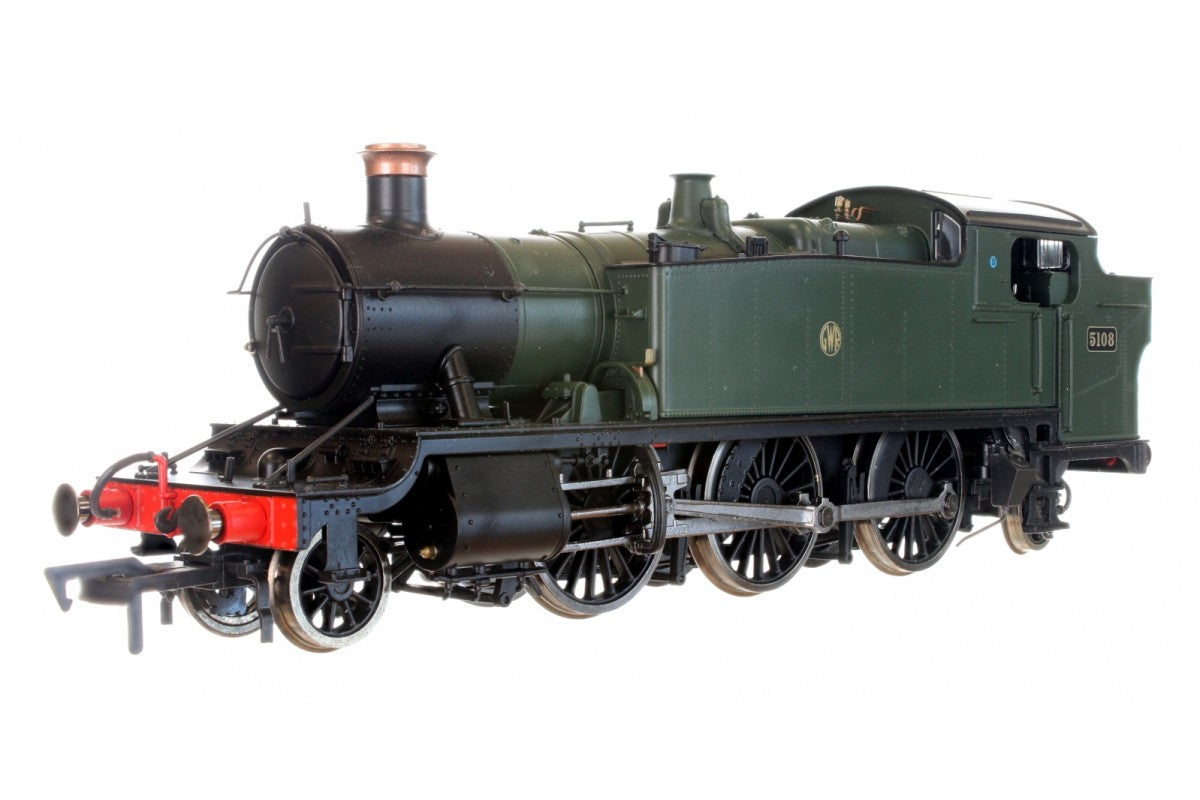 Dapol Large Prairie 2-6-2 5108 Green Shirtbutton DA4S-041-003