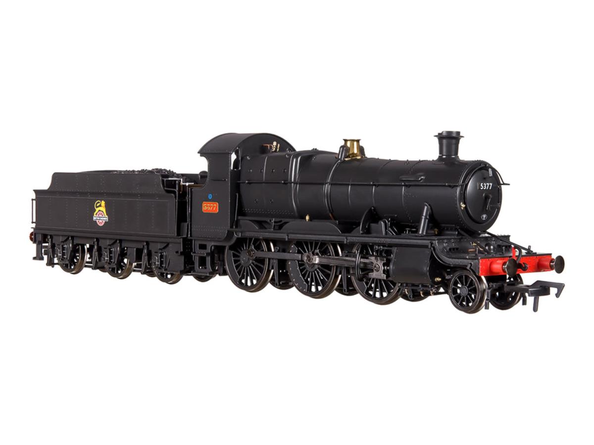 Dapol 43xx 2-6-0 Mogul 5377 BR Early Black (DCC-Fitted) DA4S-043-014D