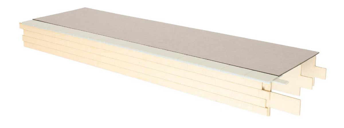 Dapol Kits Kitmaster Genesis Platform Wide Straight Stone/Paved DA7B-000-009