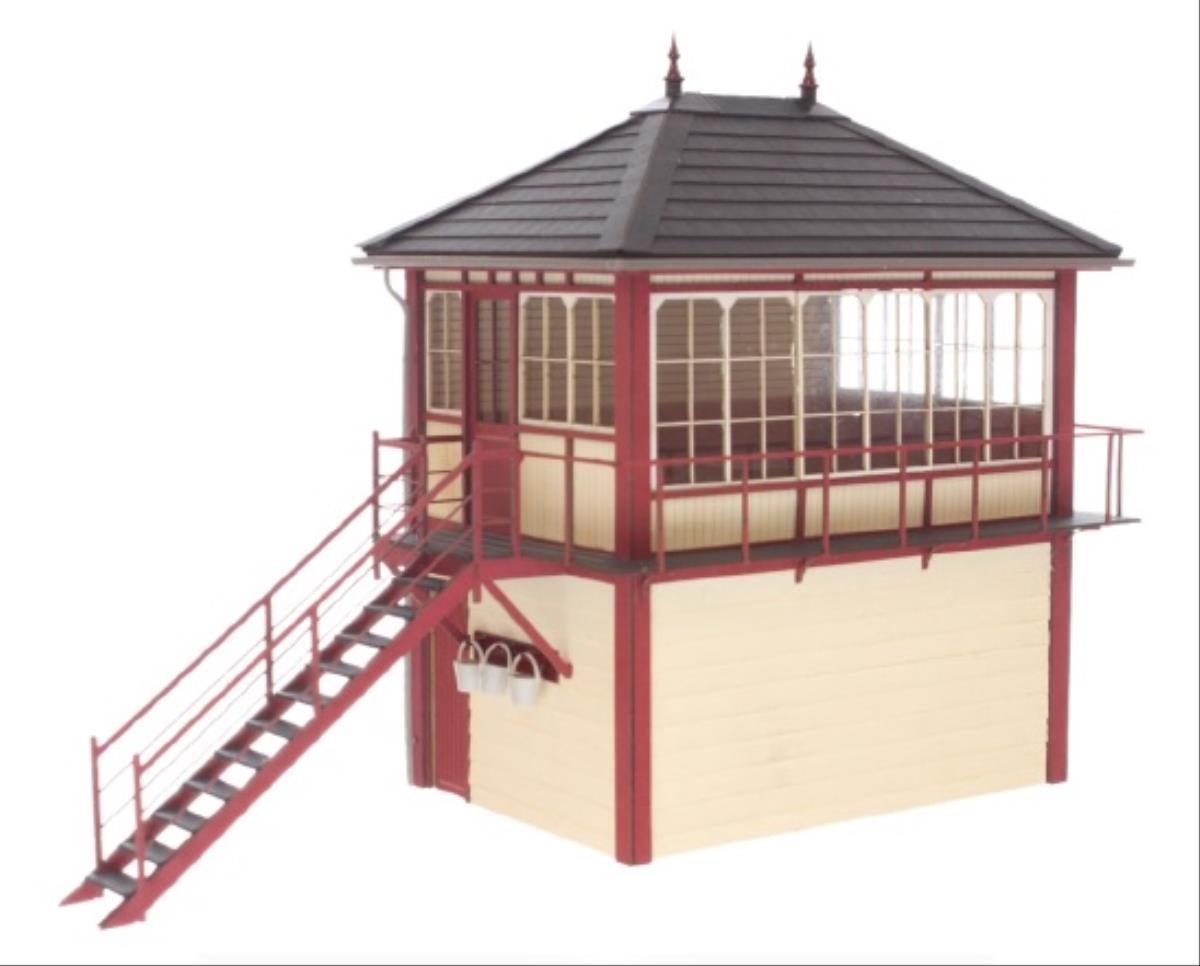 Dapol Kits Kitmaster Genesis MR Signal Box (Type 2A) Laser Cut Kit DA7B-001-002