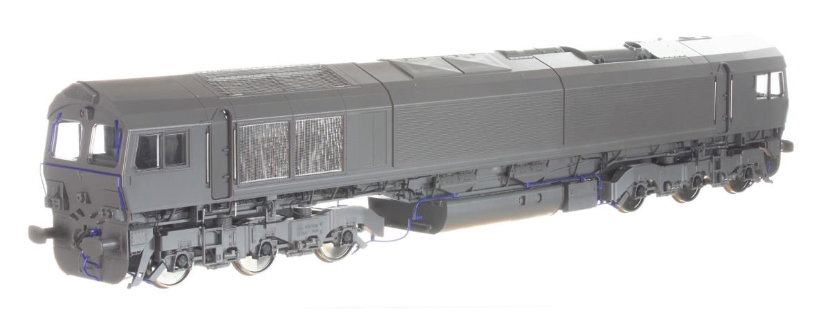 Dapol Class 66 789 GBRf BR Large Logo Blue (DCC-Fitted) DA7D-066-005D