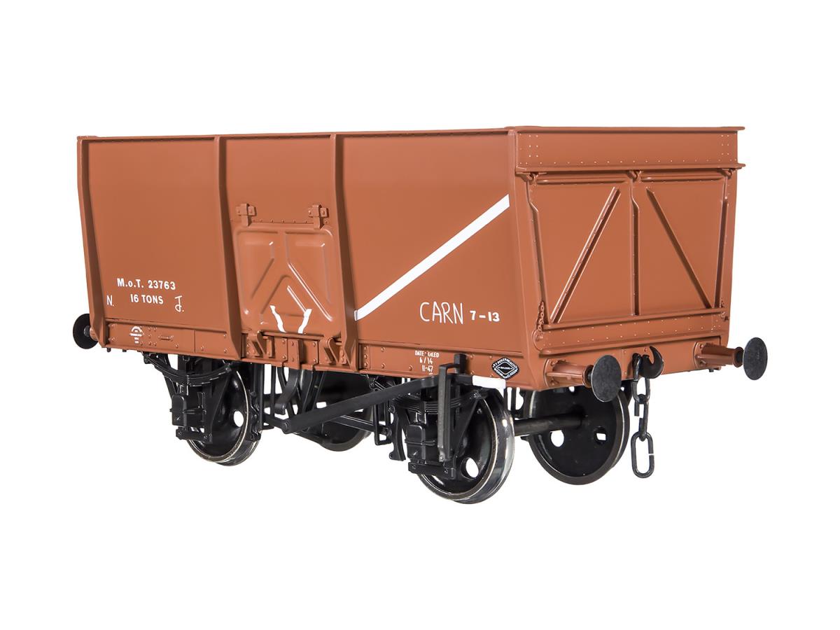 Dapol 14t Slope Sided Mineral Wagon Bauxite MOT 23763 DA7F-041-003