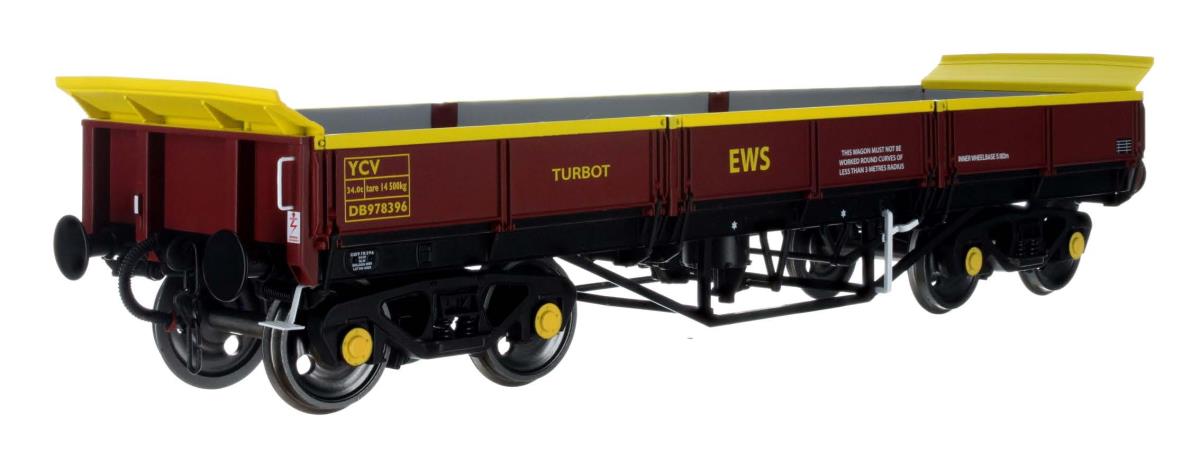 Dapol Turbot YCV Ballast Wagon 978101 EWS Maroon DA7F-043-012