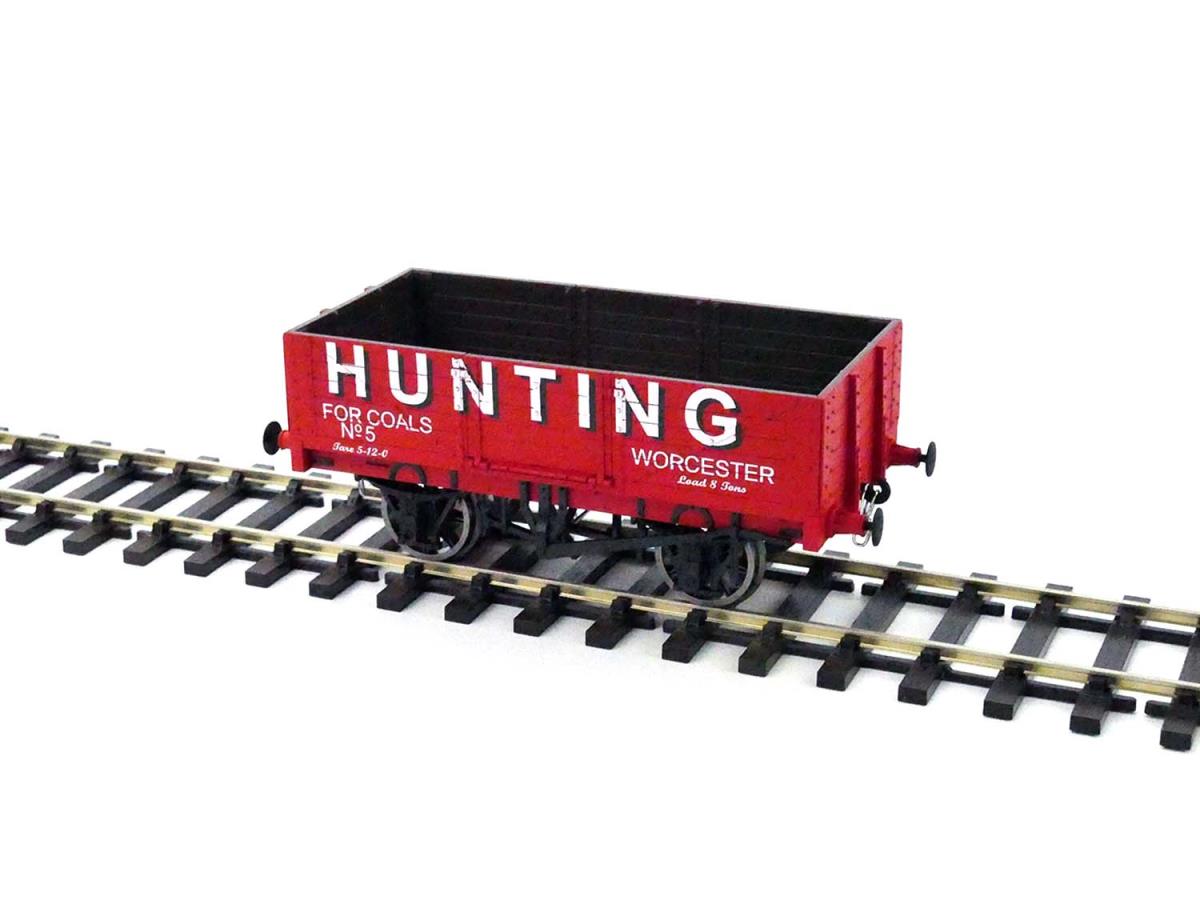 Dapol 5 Plank Wagon Hunting 5 DA7F-051-040