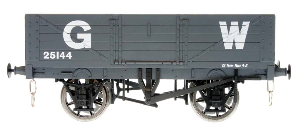 Dapol 5 Plank Wagon GWR 25144 DA7F-051-056