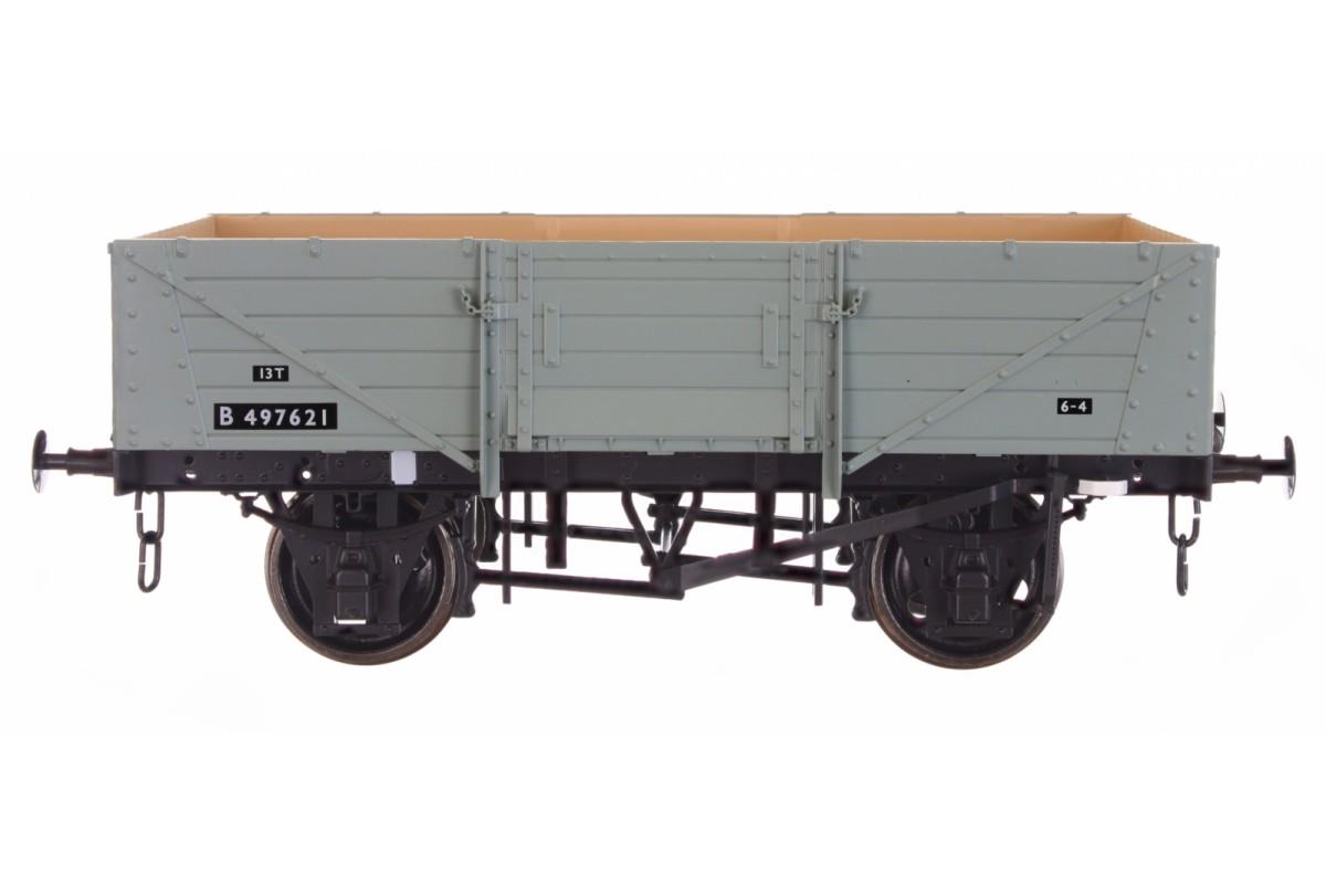 Dapol 5 Plank Wagon Corrugated End Diagram 39 Grey B497621 DA7F-053-010