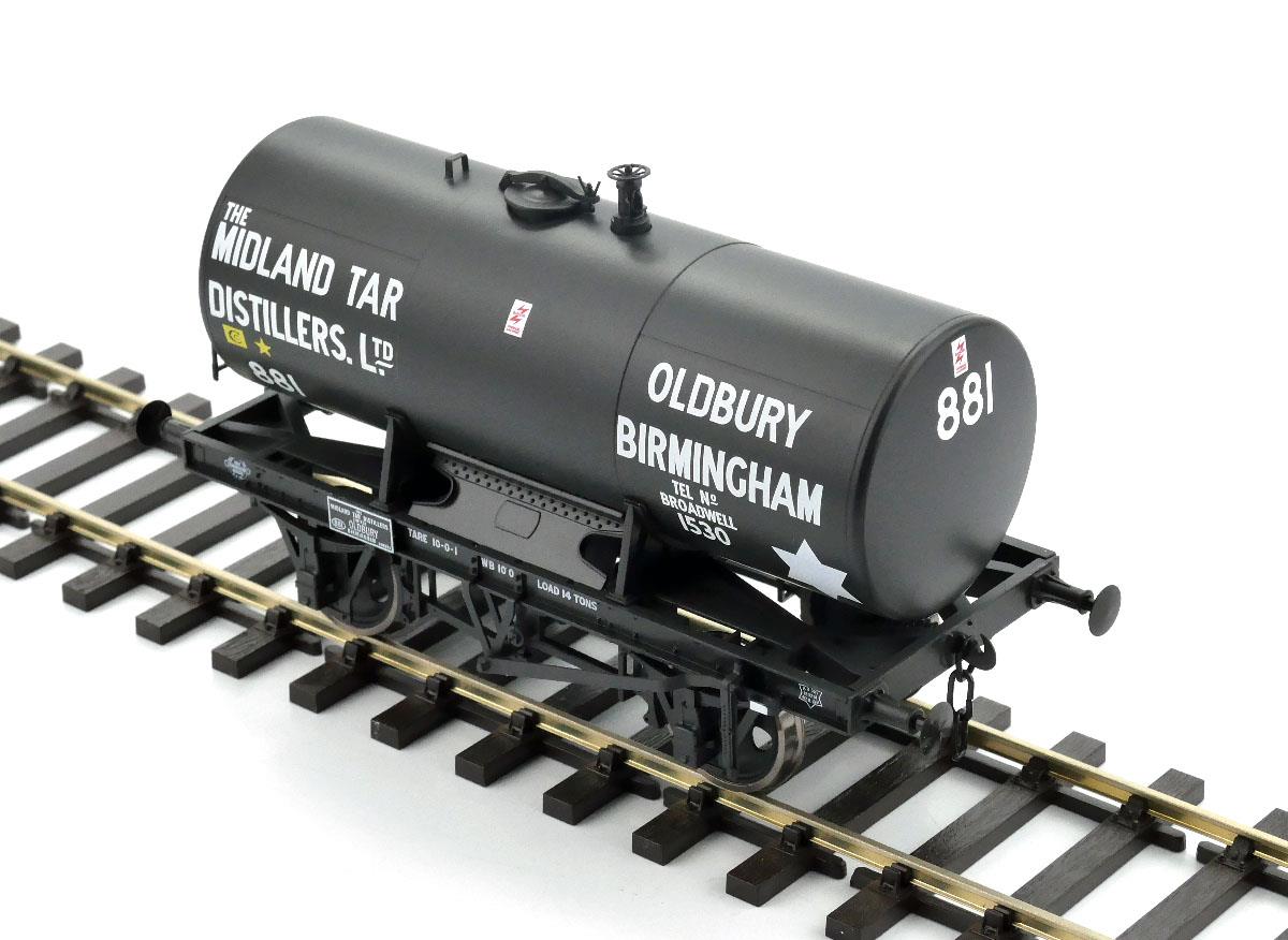 Dapol 14t Anchor Mounted Class B Tank Wagon Midland Tar Dist 881 DA7F-063-005