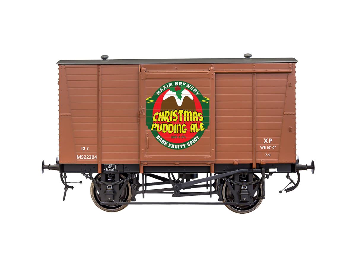 LMS Standard 12t Van Christmas Pudding Ale