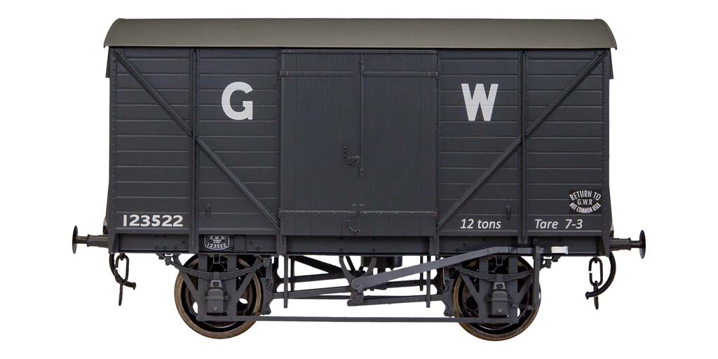 Dapol GW Standard 12t Van Grey 123522 DA7F-066-002