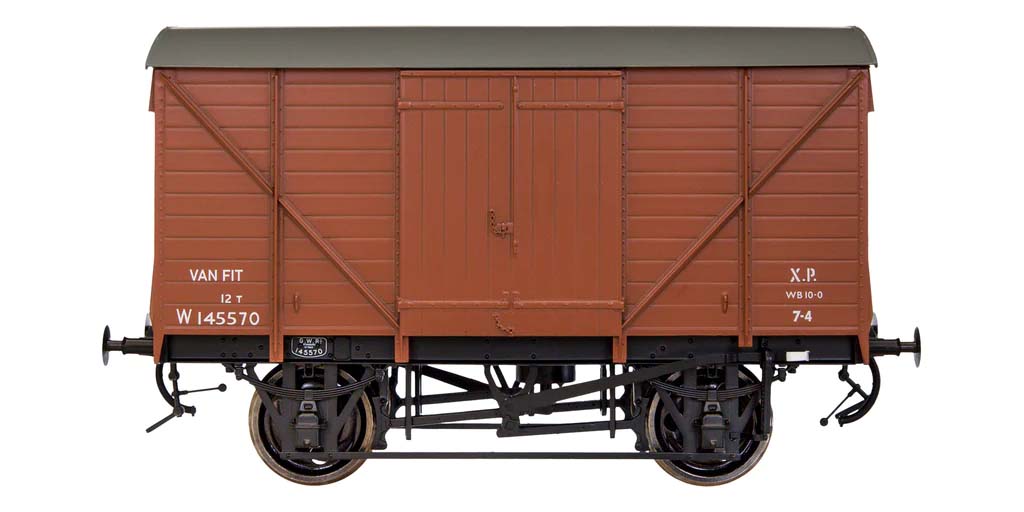 Dapol GW Standard 12t Van Vanfit BR Western Bauxite W145570 DA7F-066-005