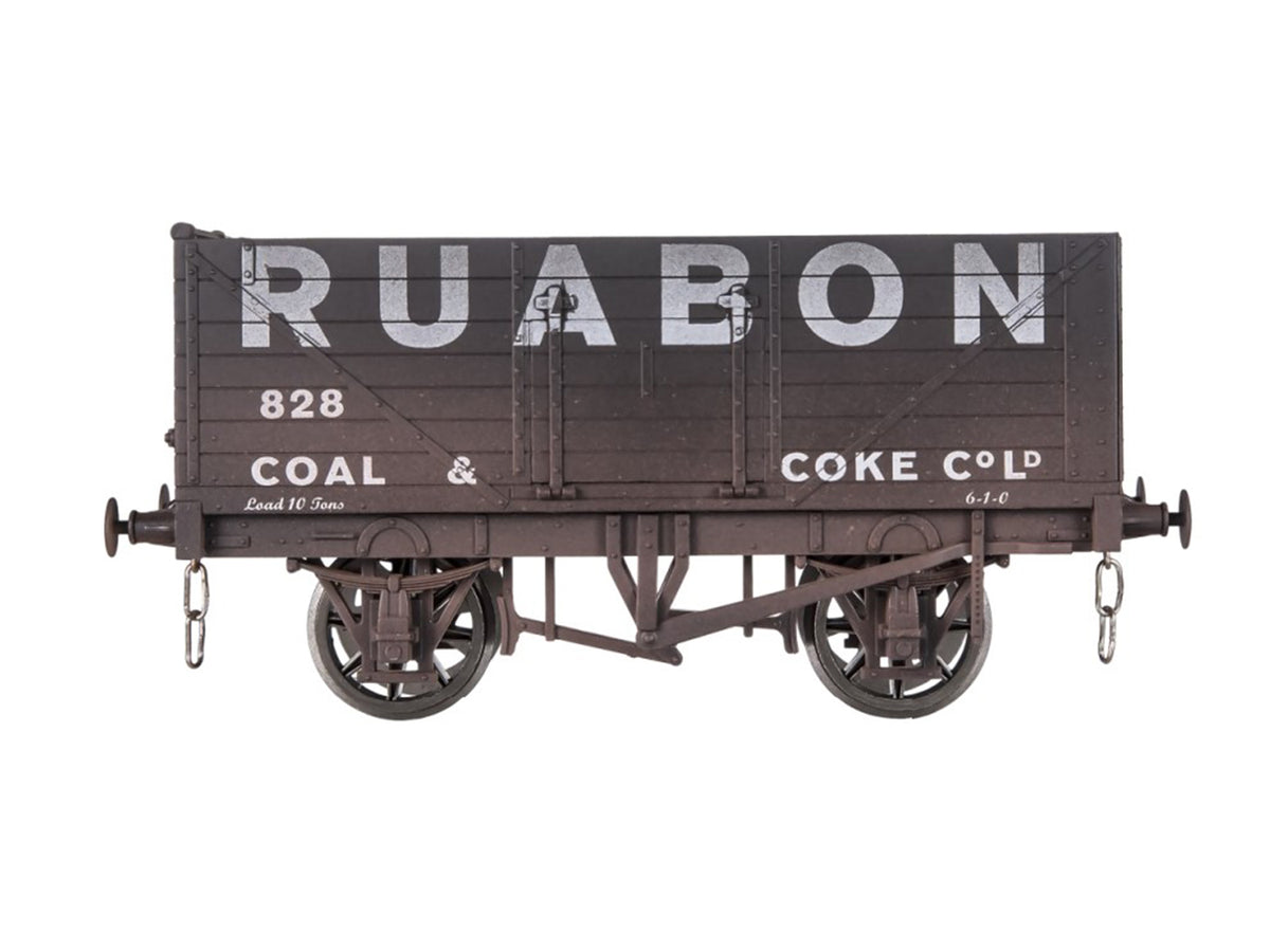 Dapol 7 Plank Wagon Ruabon 821 Weathered DA7F-071-030W