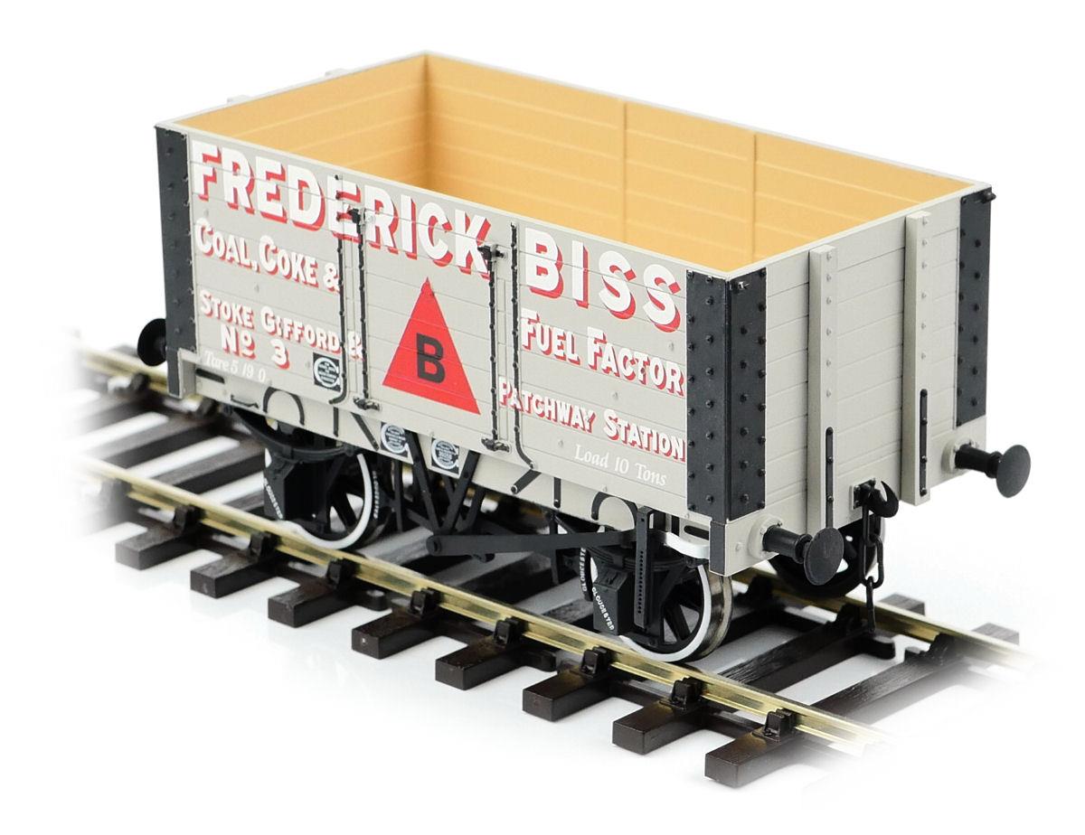 Dapol 7 Plank Wagon 9&#39; Wheelbase Two Door Frederick Biss 3 DA7F-072-003