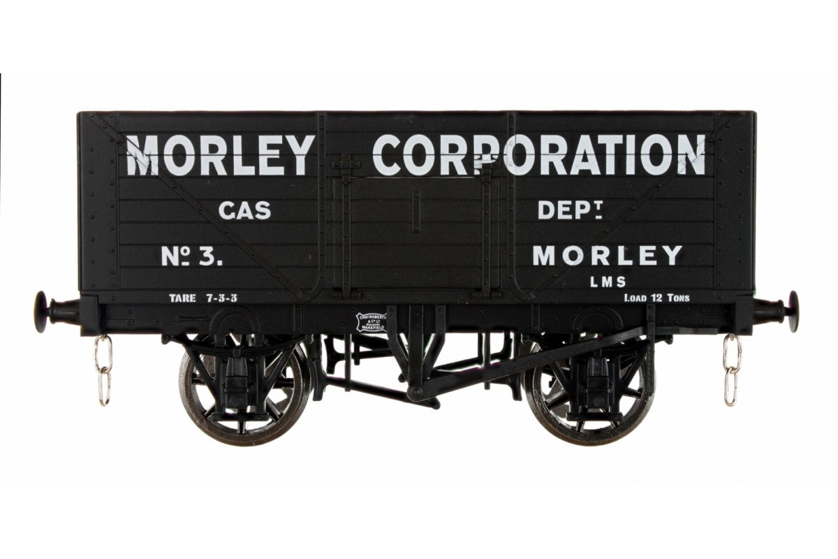 Dapol 8 Plank Wagon Morley Corp 3 DA7F-080-032