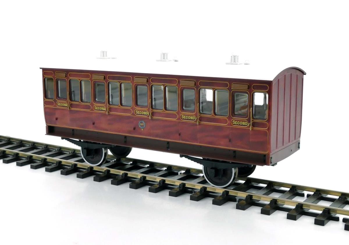 Dapol Stroudley 4whl Suburban 2nd 507 Mahogany DA7P-020-200