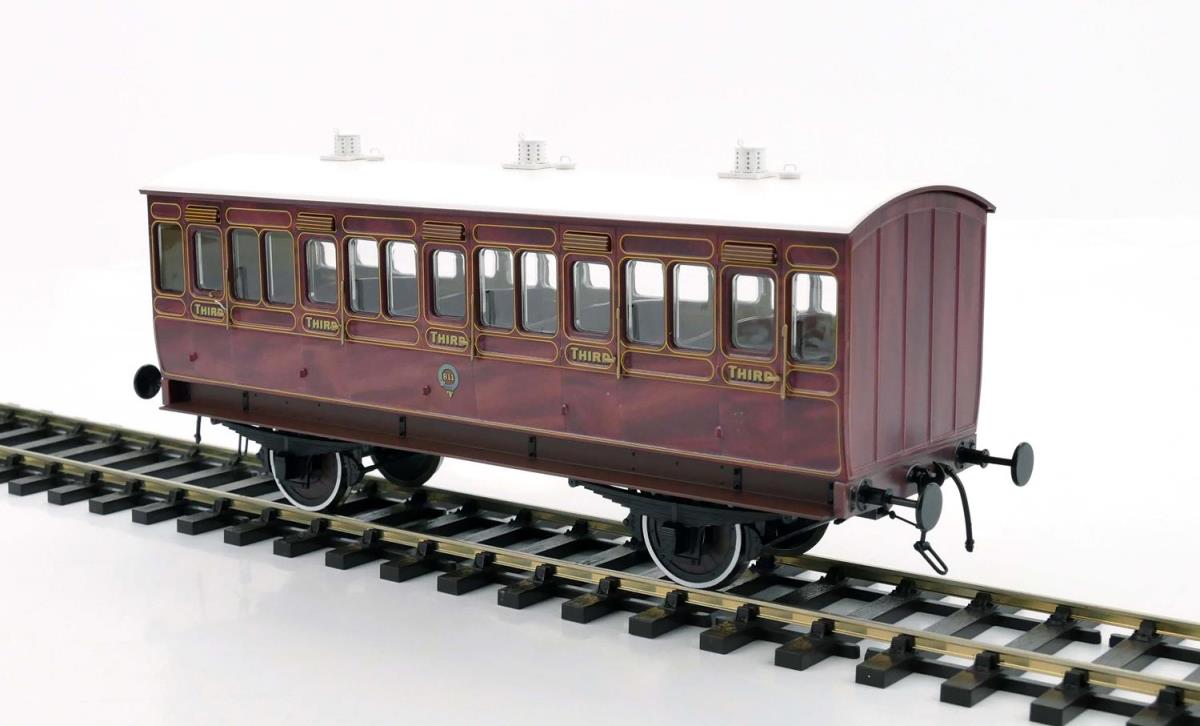 Dapol Stroudley 4whl Mainline 3rd 811 Mahogany Lit DA7P-020-600L