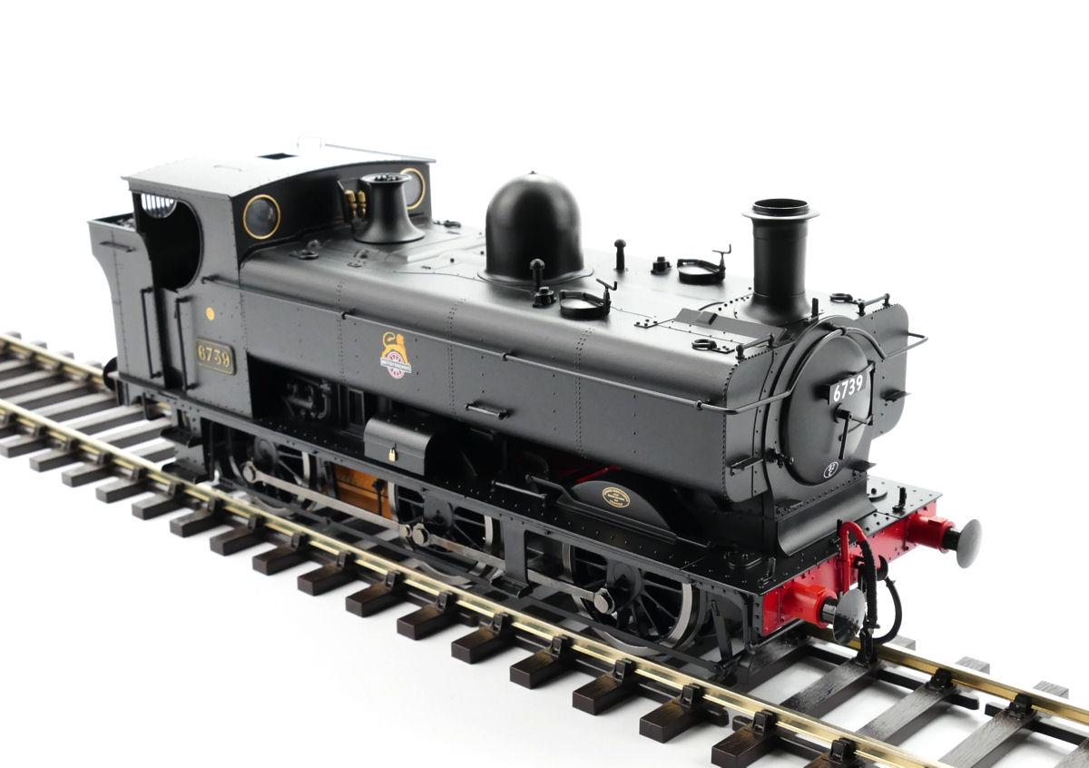 Dapol 57xx Class Pannier 6739 BR Black Early Crest DA7S-007-008