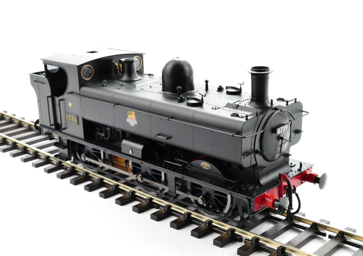 Dapol 57xx Class Pannier 6739 BR Black Early Crest (DCC-Sound) DA7S-007-008S