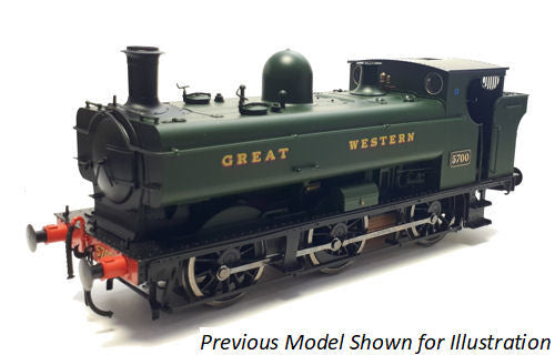 Dapol 57xx Pannier Great Western Green Unnumbered (DCC-Sound) DA7S-007-013US