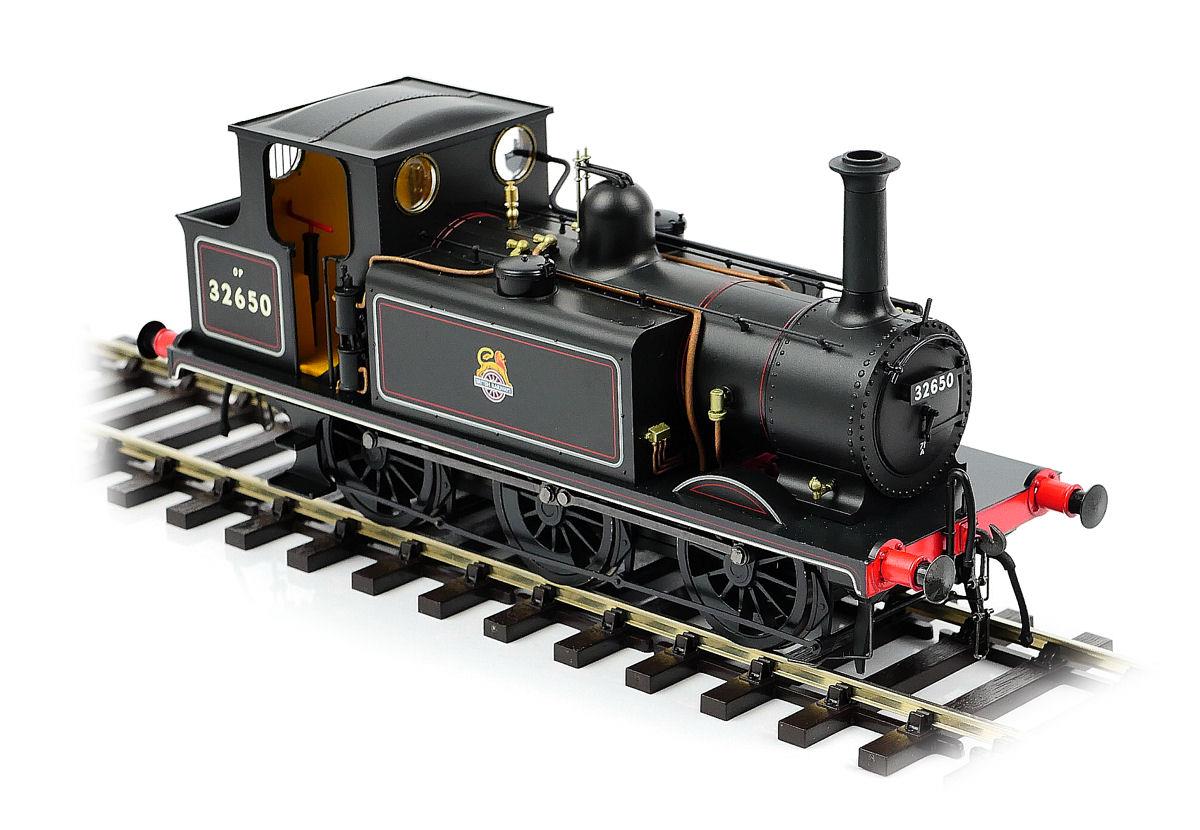 Dapol Terrier A1X 32650 BR Lined Black Early Crest (DCC-Sound) DA7S-010-012S