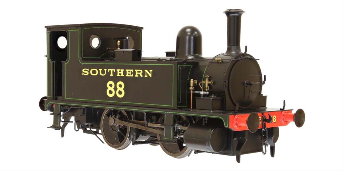 Dapol B4 0-4-0T Dock Tank 88 Southern Black (DCC-Fitted) DA7S-018-003D
