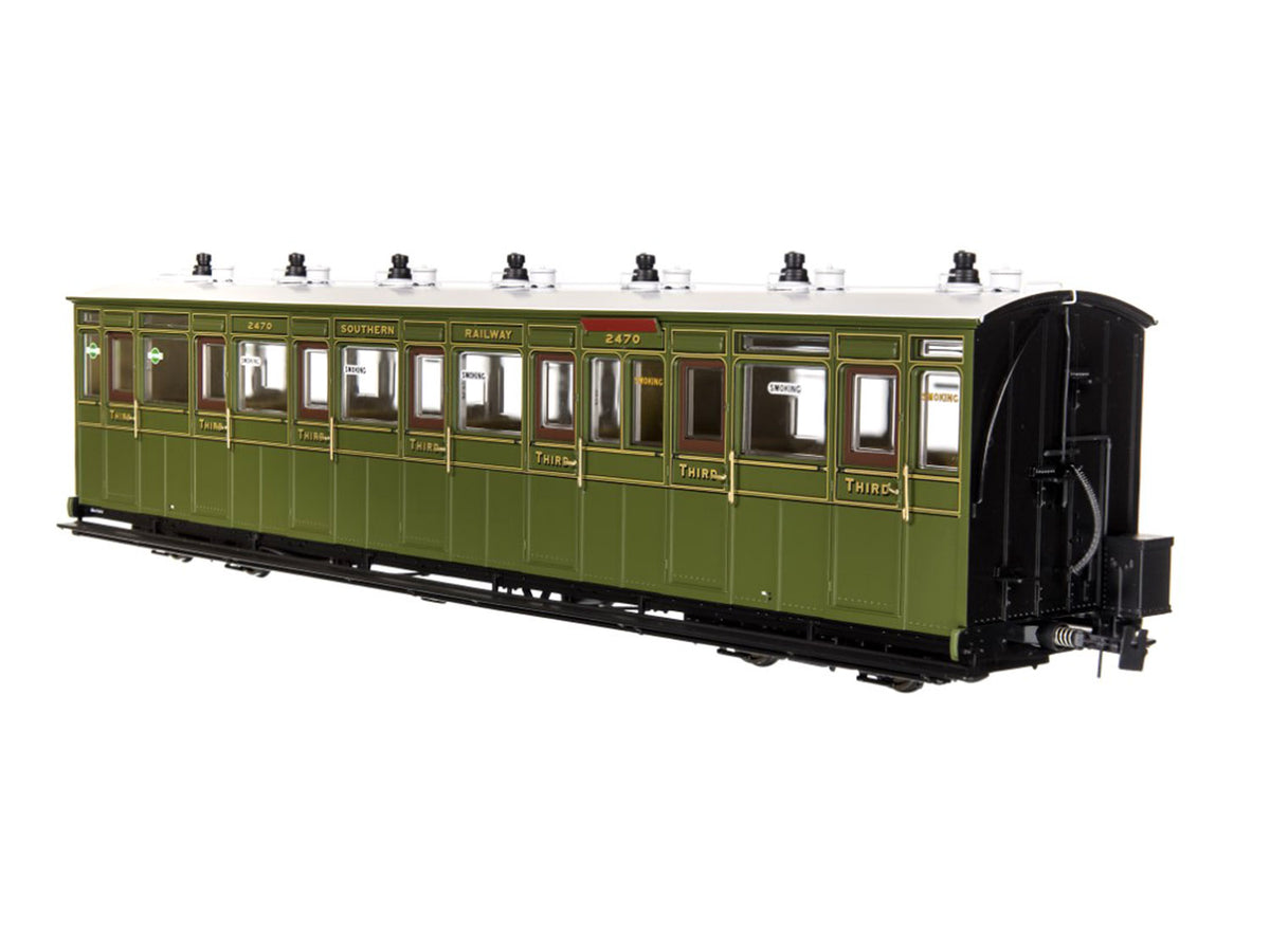 Lionheart Southern All 3rd Coach 2470 1924-1935 (DCC-Fitted) DALHT-7NP-004D