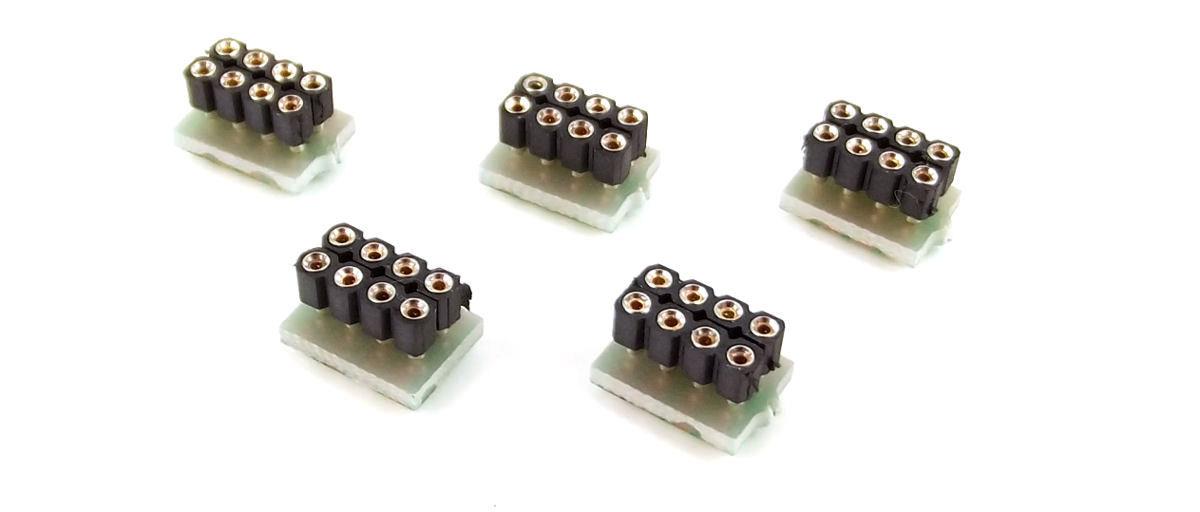 Gaugemaster DCC Medium NEM 652 Socket (5) DCC61